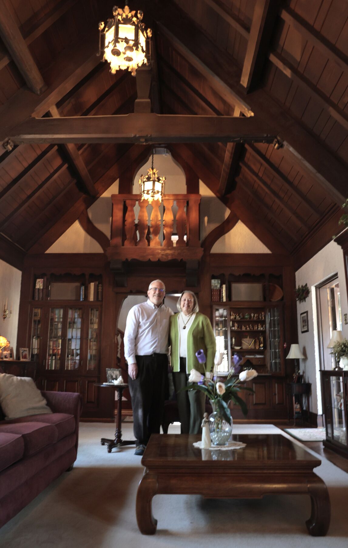 At home with Mary and Jerry Whitley
